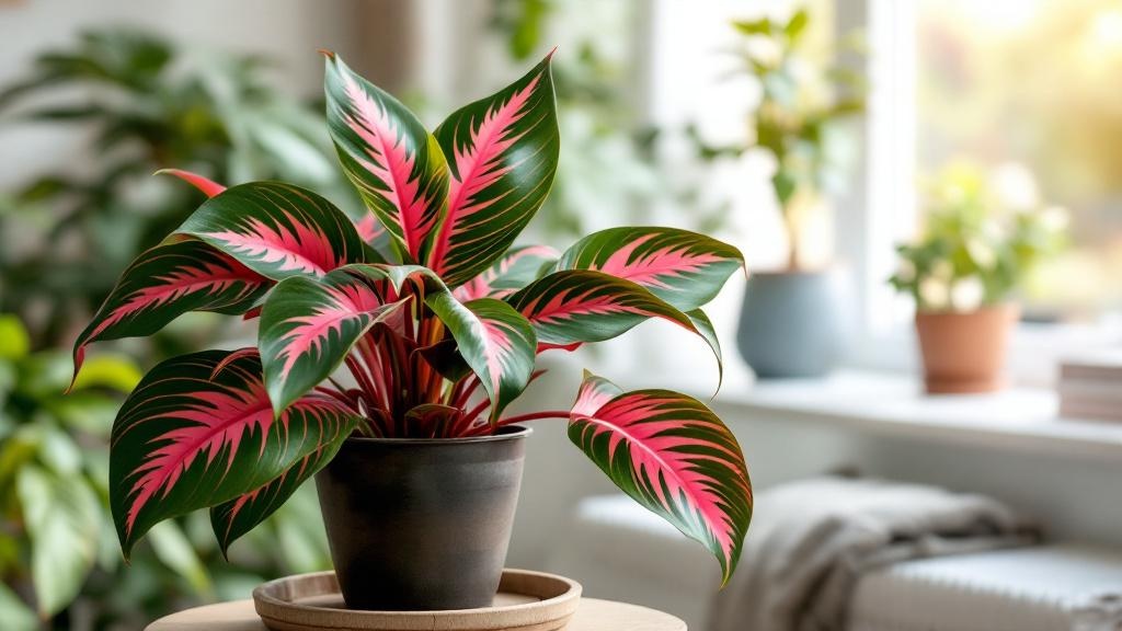Rose-painted Calathea