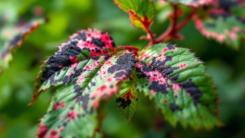 Black spot of rose